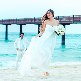 Your wedding by the sea